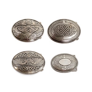 Celtic Viking Belt Buckle | Intricately Designed Metal Buckle for Makers and Leathercrafters