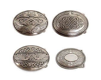 Celtic Viking Belt Buckle | Intricately Designed Metal Buckle for Makers and Leathercrafters
