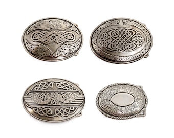 Celtic Viking Belt Buckle | Intricately Designed Metal Buckle for Makers and Leathercrafters