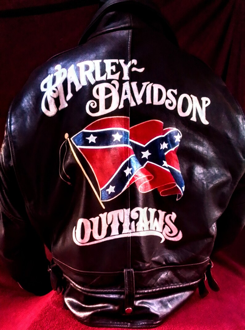 Motorcycle Letter Printed Woven Jacket