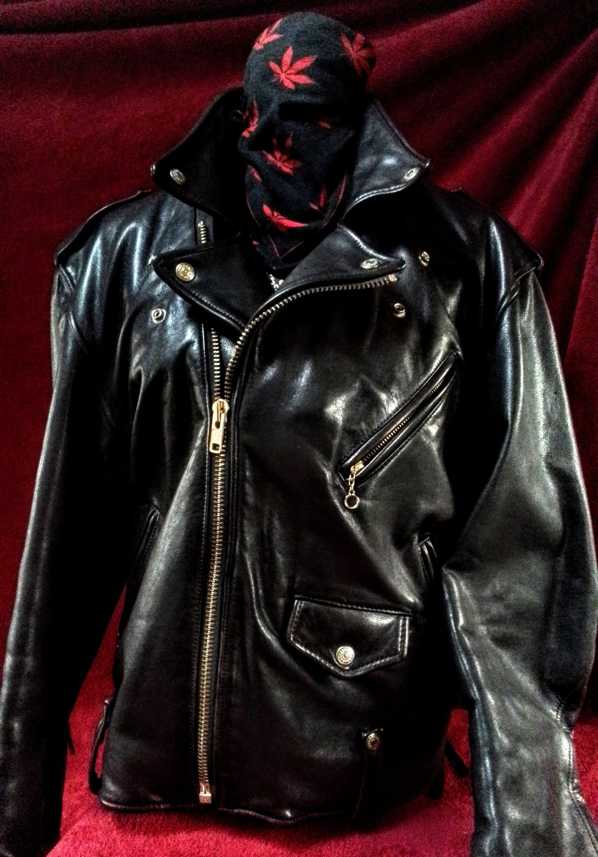 Vintage Motorcycle Jacket Hand Painted * - Etsy