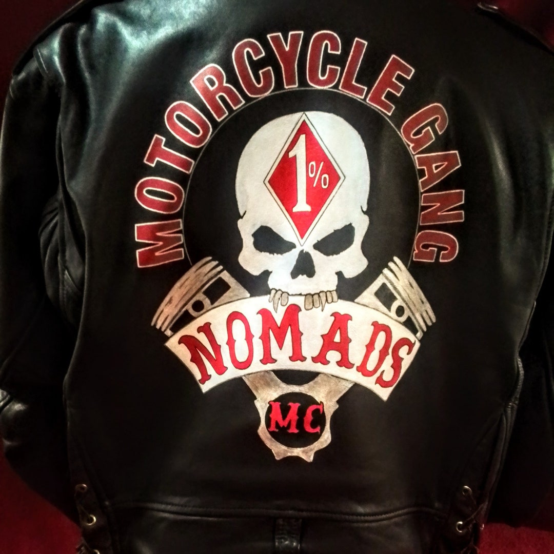 Vintage Motorcycle Jacket Hand Painted * - Etsy Vintage Motorcycle Jacket Hand Painted * - Etsy