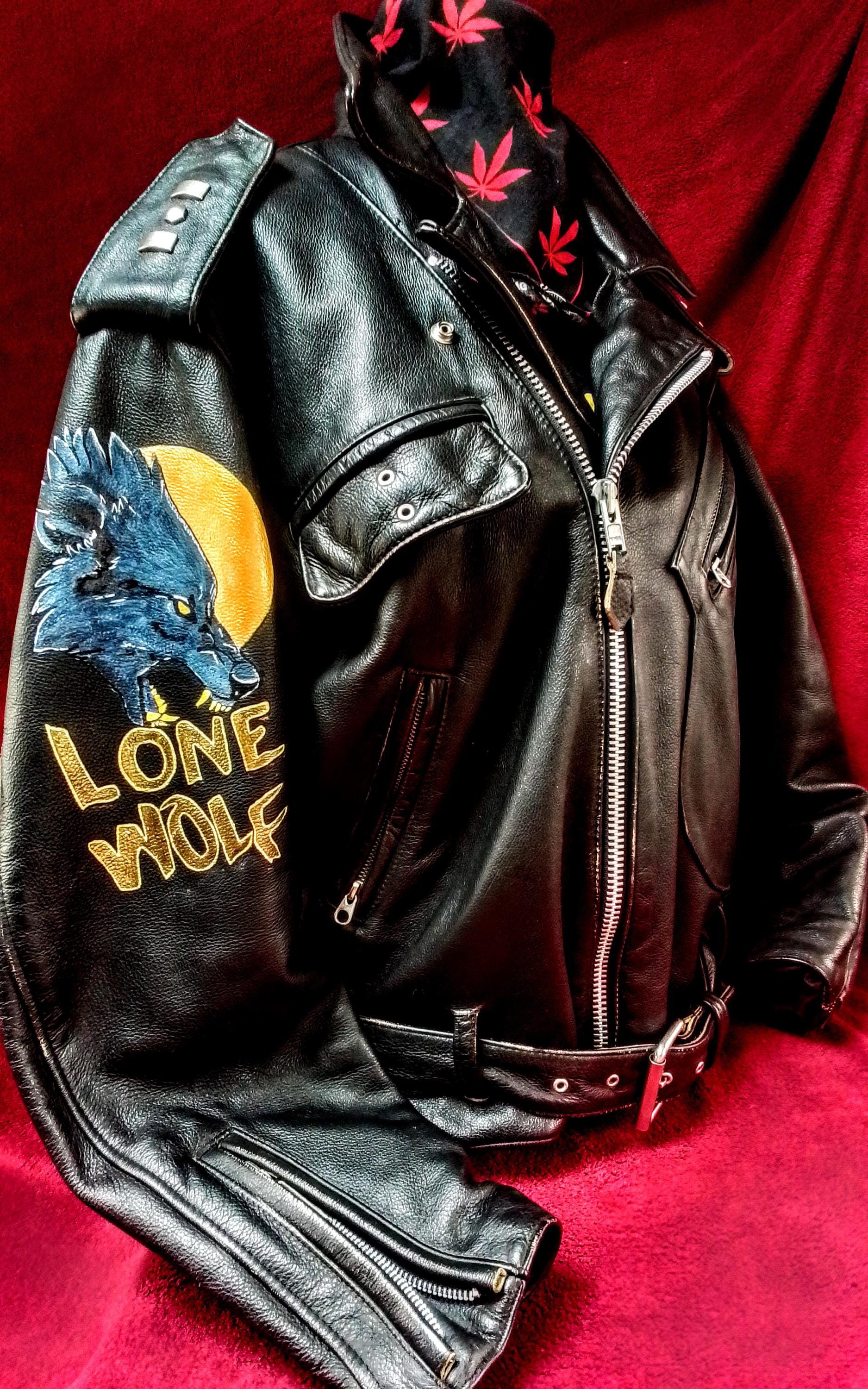 Vintage Motorcycle Jacket Indian Collector - Etsy