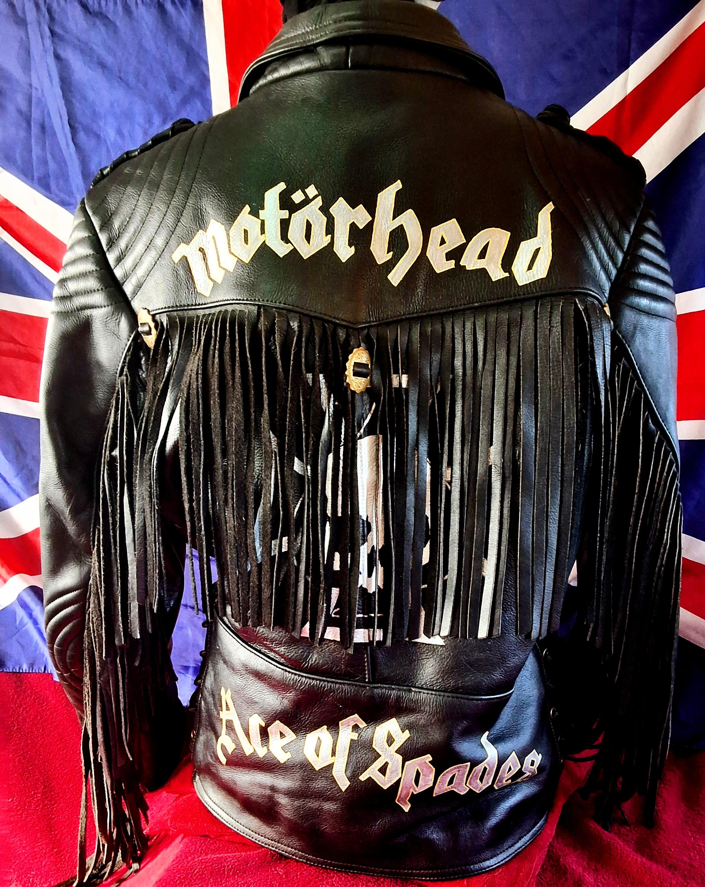 Motorhead Leather Jacket - Etsy