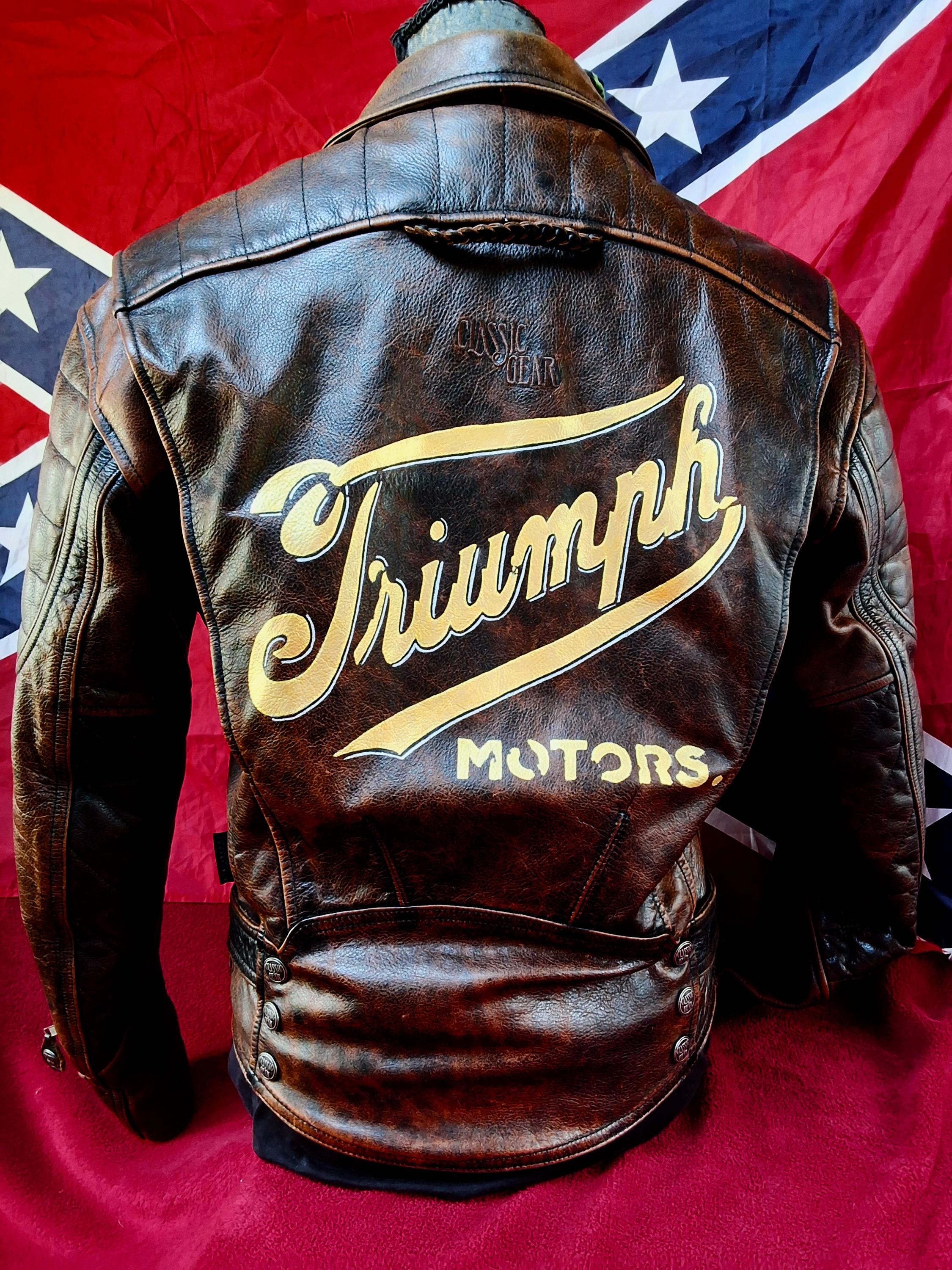 Triumph Motorcycle Jackets - Etsy