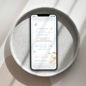 Guardería Baby Mevlidi | Mi nombre es Mevlüt tarjeta | invitación | Tarjeta de invitación | Bebé mevlidi | niña sol davetiye | digital