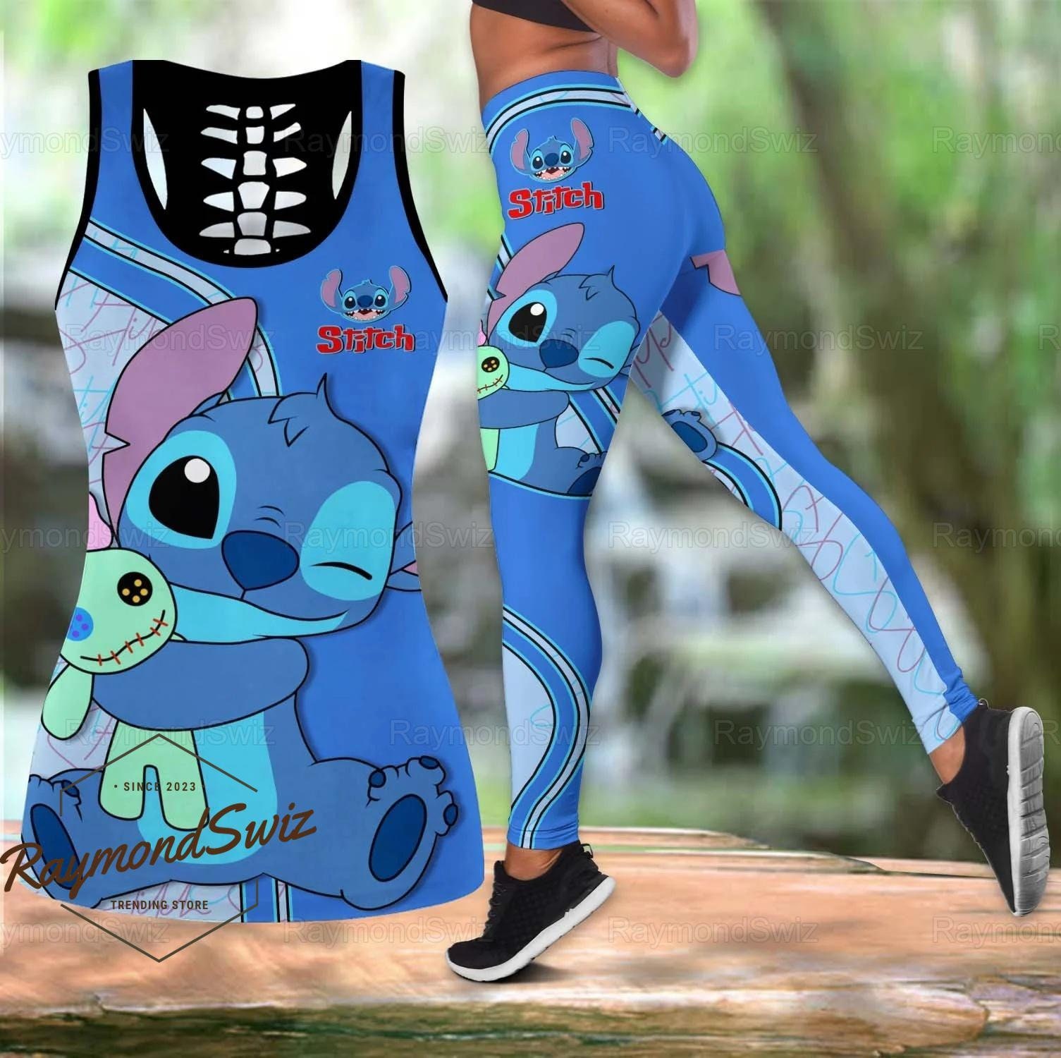 Disney Lilo & Stitch Leaf & Stitch Leggings