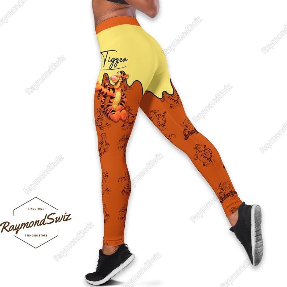 Discover Tigger Tank Top, Tigger Yoga Leggings, Winnie The Pooh Tanktop, Disney Tigger Leggings, Tigger Workout Tank, Leggings For Girls