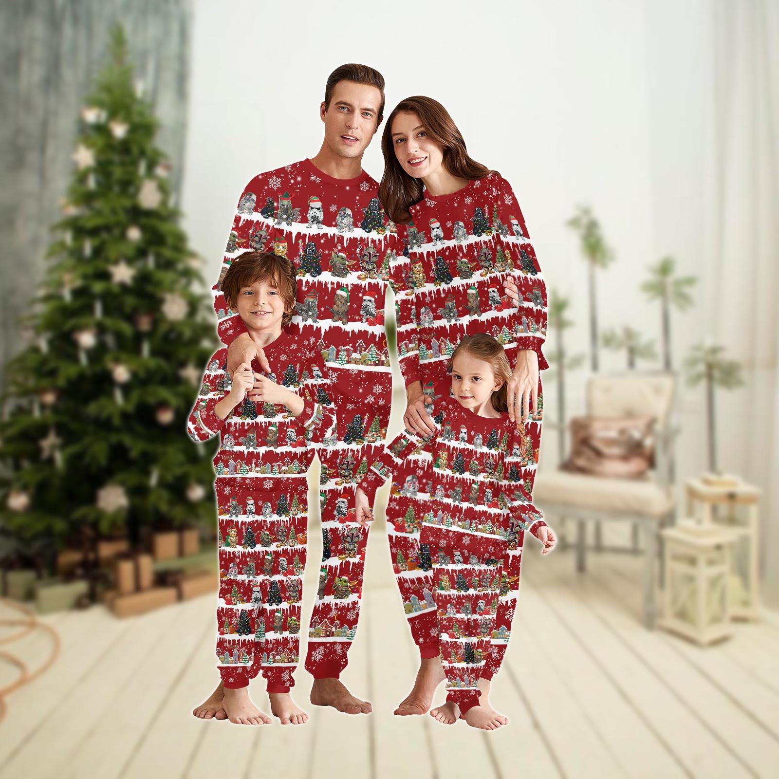 Star wars christmas pajamas couples hotsell