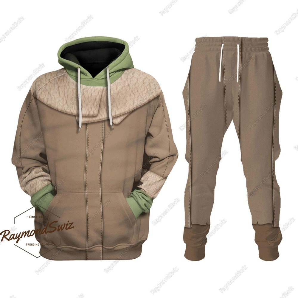 Baby Yoda Hoodie/Jogger, The Child Costume Hoodie, The Mandalorian Hoodie, Baby Yoda Costume Hoodie, Star Wars Hoodie, Grogu Hoodie Bespoketshirt