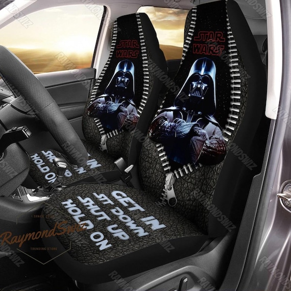 Star Wars Car Seat Covers, Get In Sit Down Shut Up Hold In Seat Covers, Darth Vader Car Seat Protector, Star Wars Car Decor, Dad Gift
