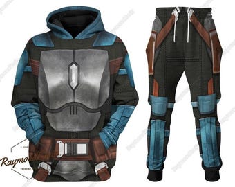 Sudadera con capucha para disfraz de Bo-Katan de Halloween, sudadera con capucha de Bo-Katan, sudadera con capucha de personajes de Star Wars, sudadera con capucha para hacer ejercicio, The Clone Wars, sudadera con capucha de Mandalorian