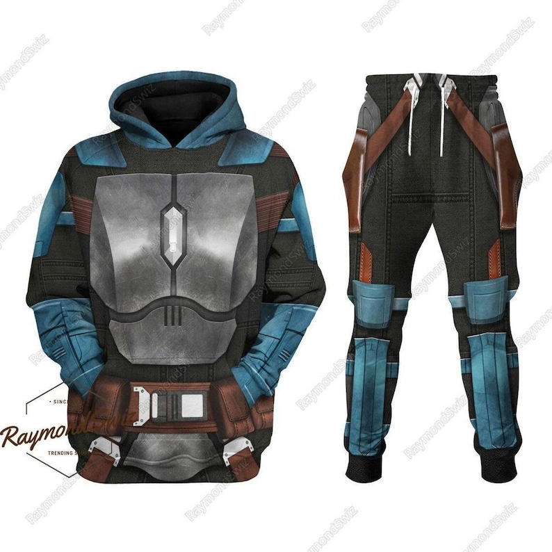Bo-Katan Hoodie, Bo-Katan Jogger, Bo-Katan Costume Hoodie, Star Wars Hoodie, Bo-Katan Workout Jogger, The Clone Wars,Mandalorian Hoodie