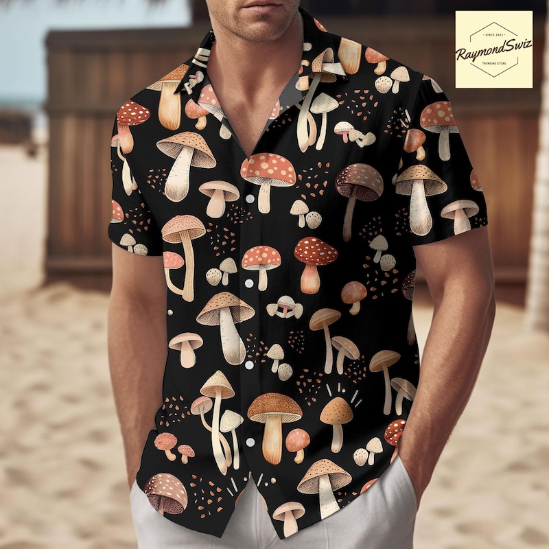 Mushroom Knit Shirt main image 1