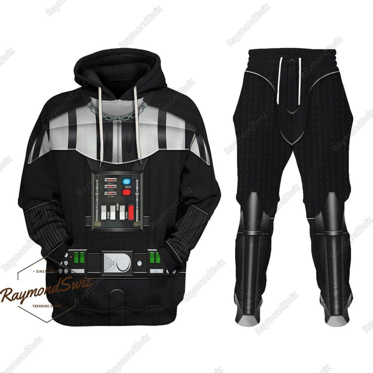 Halloween Darth Vader Costume Hoodie Star Wars Characters Jogger Darth Vader Cosplay Hoodie 3D Cosplay Hoodie Halloween Costume Etsy