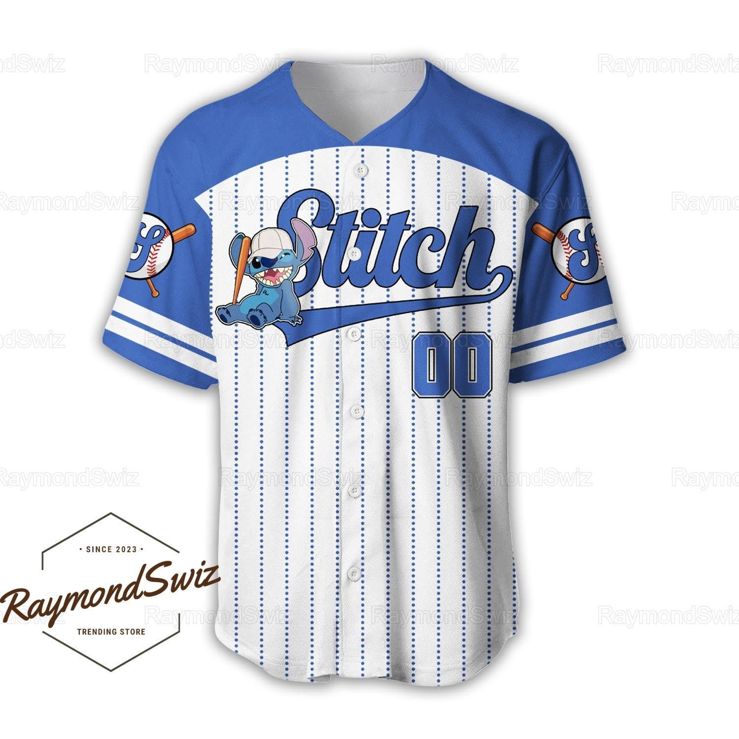 Stitch Jersey Shirt, Personalized Stitch Baseball Jersey, Stitch Baseball Shirt