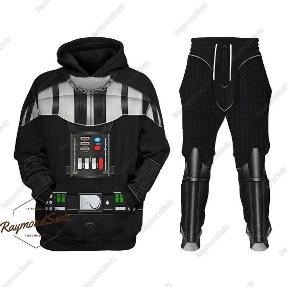 Darth Vader Costume Hoodie, Star Wars Characters Jogger, Darth Vader Cosplay Hoodie, 3D Cosplay Hoodie, Halloween Costume