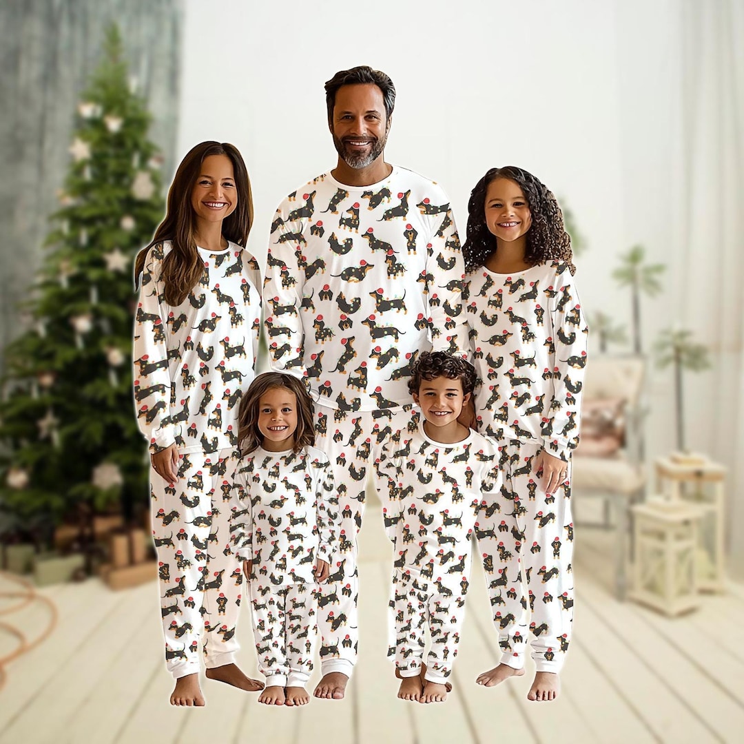 Personalisiert Familien Pyjama Hose - Individuelle Schlafanzughose Mit Foto