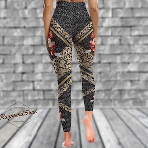 Custom Minnie Hoodie, Minnie Mouse Leggings, Disney Minnie Hoodie, Minnie Workout Leggings, Yoga Pants Women, Minnie Lover Gift