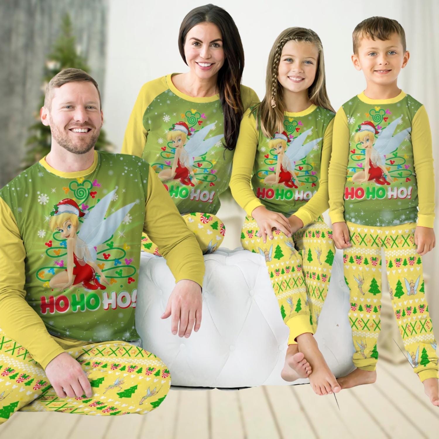 Womens Tinker Bell Pajamas Etsy