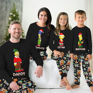 Simpsons Pajamas Etsy UK