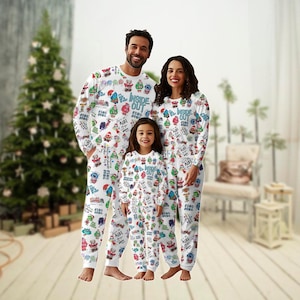 Christmas Inside Out Matching Pajamas Set, Disney Emotions Family Pajamas, Christmas Gift For Women Men Kid, Cartoon Pajamas Pants