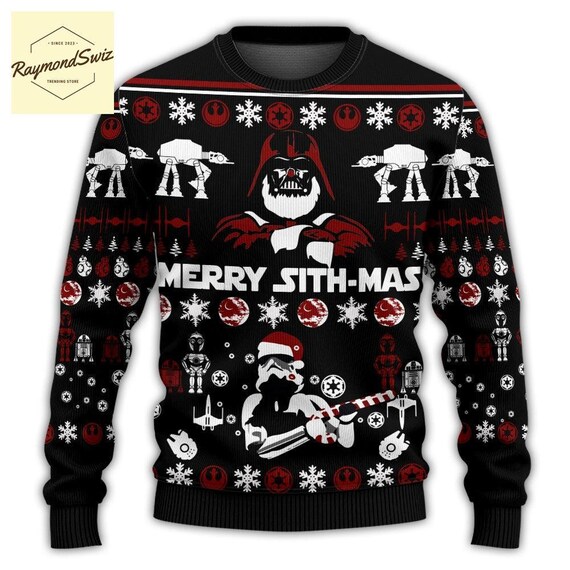 Ugly sweater hotsell darth vader