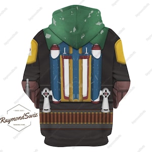 Boba Fett Hoodie, Boba Fett Costume Hoodie, Boba Fett Jogger, Star Wars Hoodie, Boba Fett Workout Jogger, Boba Fett Lover Gift