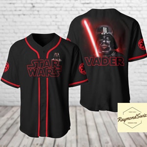 Darth Vader Jersey, Star Wars Jersey Outfit, Darth Vader Baseball Shirt, Disney Charaktere Baseball Jersey, Athletik Jersey, Star Wars Shirt