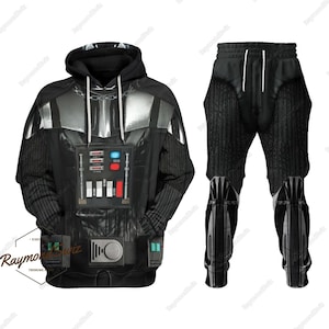 Darth Vader Hoodie/Jogger, Darth Vader Cosplay Hoodie, Darth Vader Costume Hoodie, Star Wars Hoodie, Workout Jogger, Fathers Day Gift