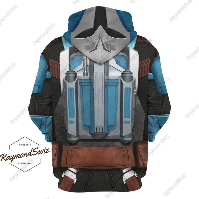 Halloween Bo-Katan Costume Hoodie, Bo-Katan Jogger, Star Wars Characters Hoodie, Workout Jogger, The Clone Wars, Mandalorian Hoodie