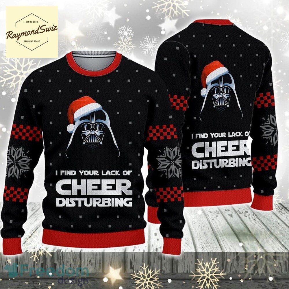 Star Wars Ugly Sweater, Darth Vader Sweater, Darth Vader Xmas Sweater, Star Wars Holiday Sweater, Sweater Men Bespoketshirt