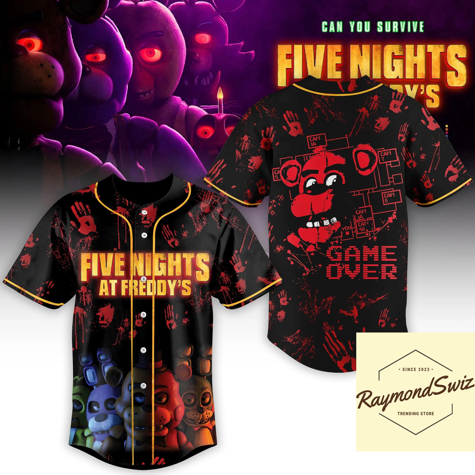 FNAF 3 Animatronics' Gildan Ultra Cotton Youth T-Shirt