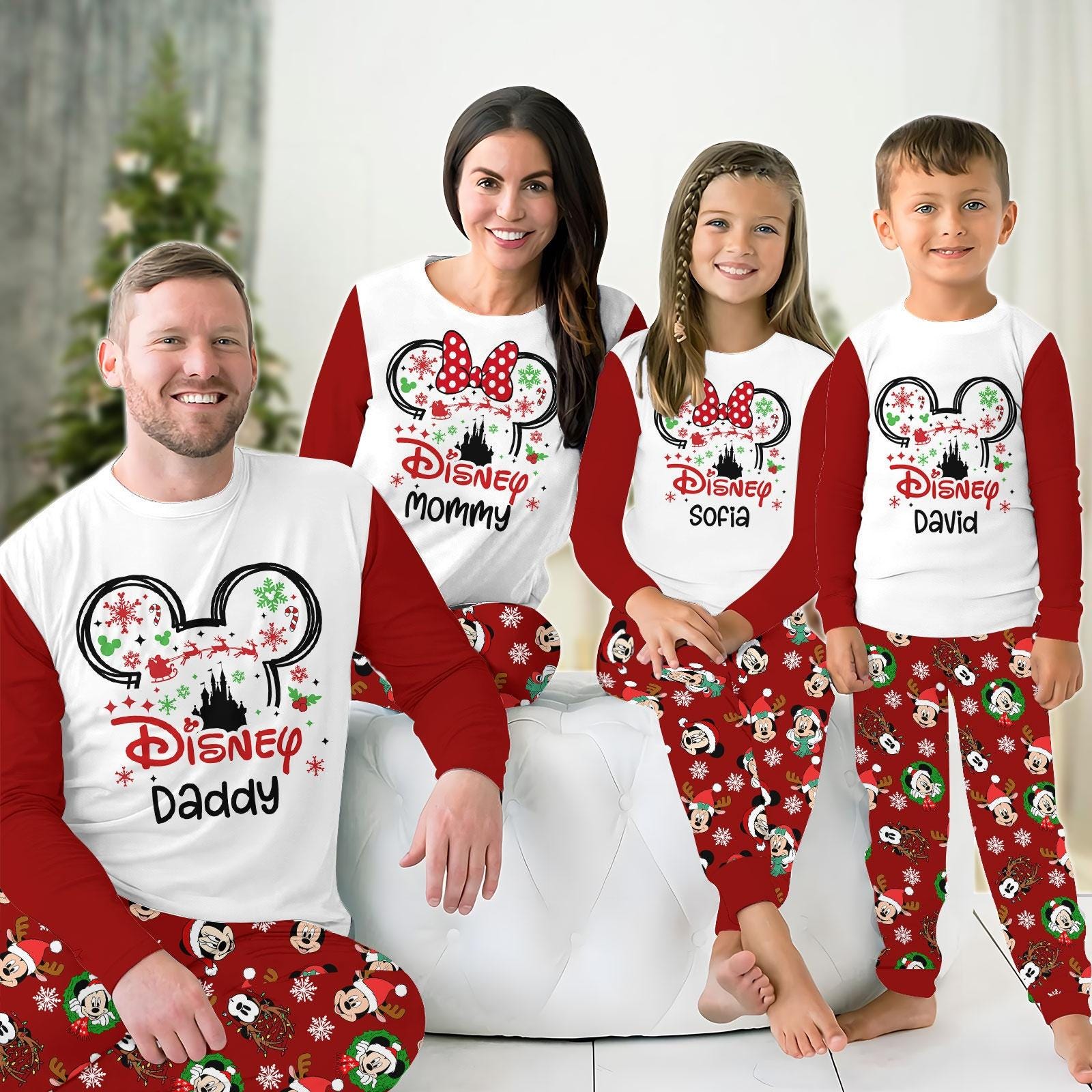 Mens Mickey Mouse Pj Pants Etsy
