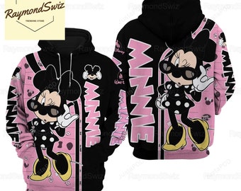 Mouse Hoodie, Cartoon Movie Hoodie, Cute Mouse Hoodie, Hoodie For Women