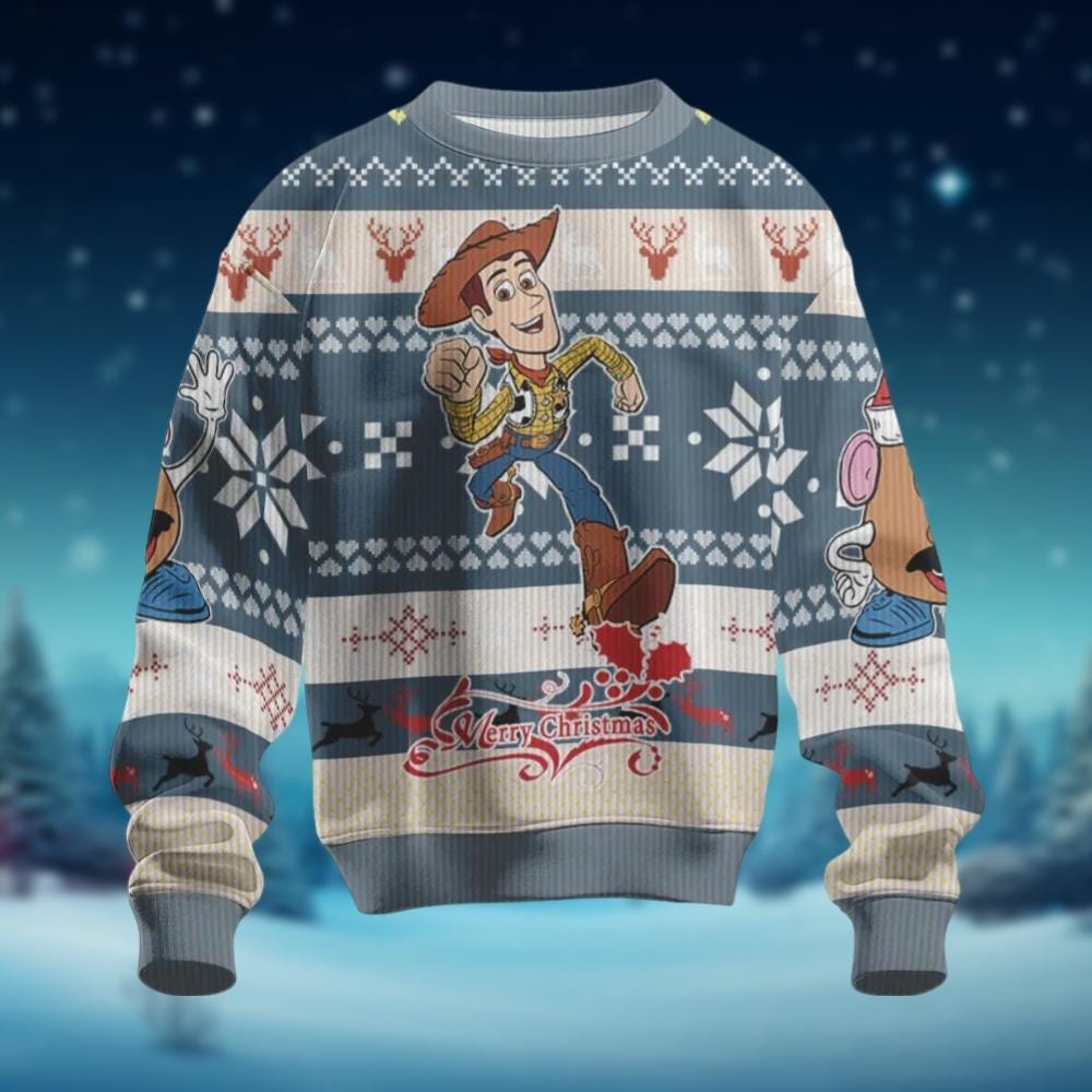 Discover Woody Ugly Christmas Sweater, Toy Story Ugly Christmas Sweater, Christmas Gift For Women Men Kid, Holiday Party Sweater, Xmas Gift