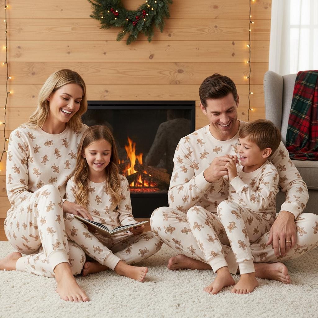 Pyjama Sapin De Noël Pingouin Avec Lumières - Sweat-Shirt Pour Filles Et Garçons, Cadeau De Noël