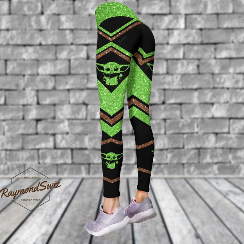 Baby Yoda Hoodie, Baby Yoda Leggings, Star Wars Hoodie, Cute Yoda Hoodie, Baby Yoda Yoga Pants, Leggings For Girls, Mother's Day Gift