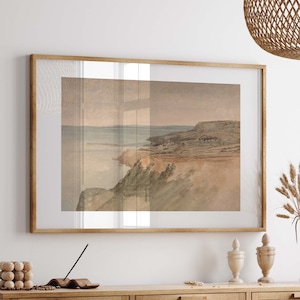 Lyme Regis Dorset Print: Thomas Girtin British Landscape (Digital Download)