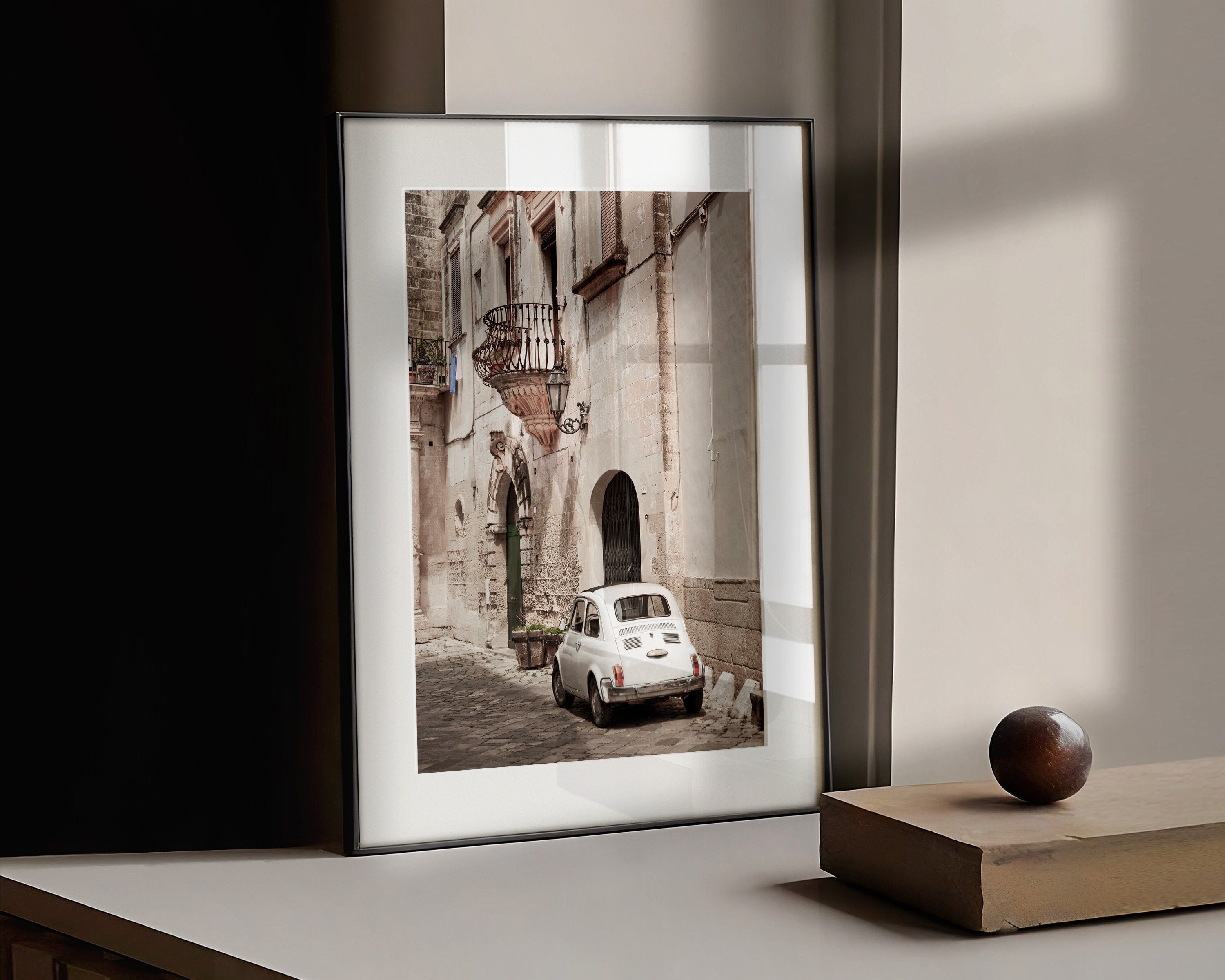 フィアット イタリア切手デザイン 3D 立体壁掛 Cinquecento 500 フィアット イタリア切手デザイン 3D 立体壁掛 Cinquecento 500