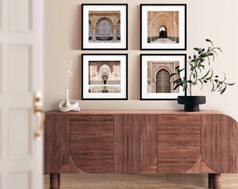 Set of 4 Moroccan Wall Art