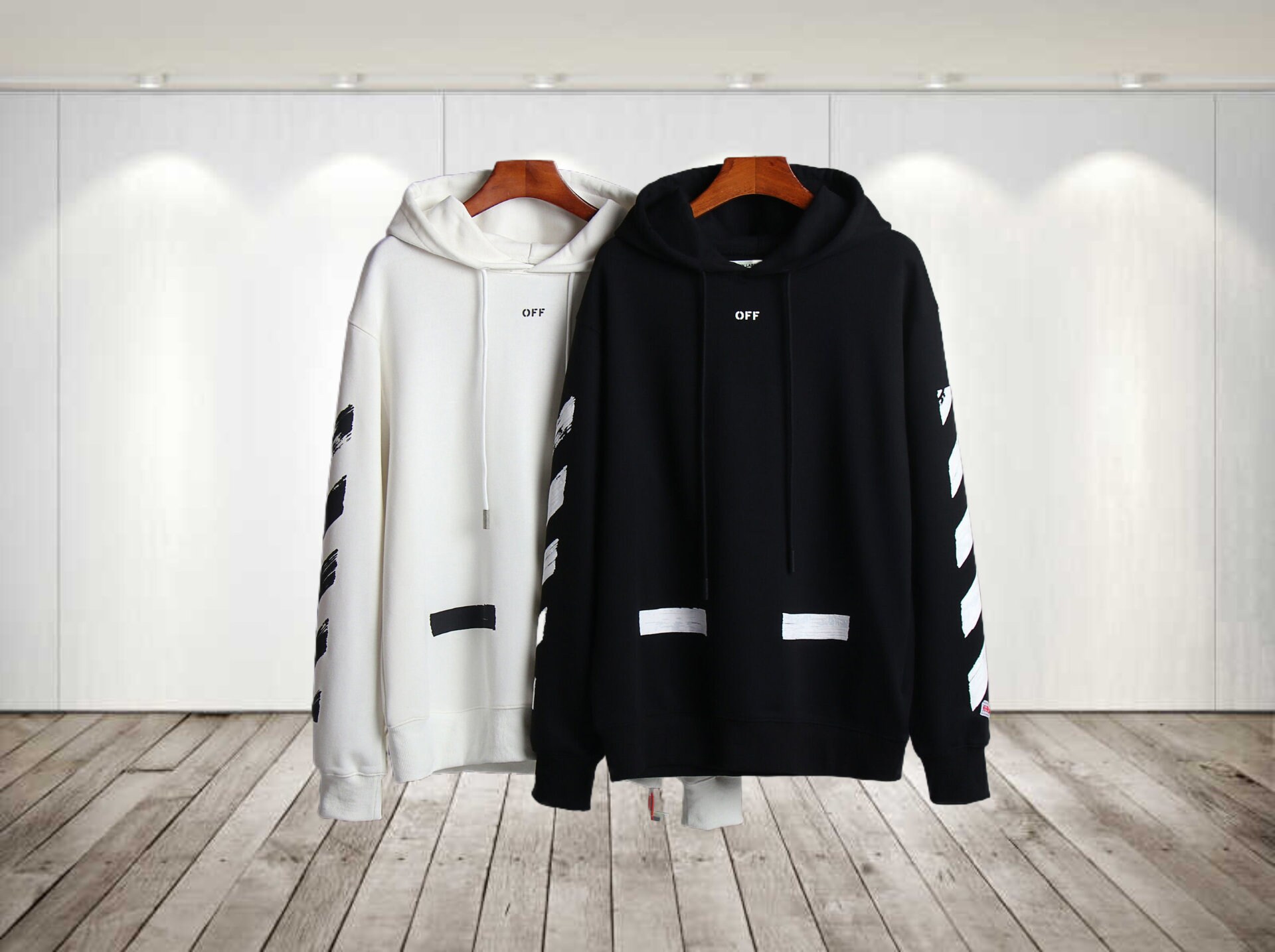 Off White Hoodie - Etsy