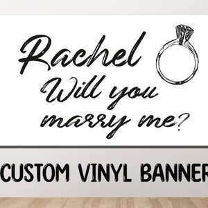 Will you marry me banner printable, Unique personalized engagement decor,  Marry me sign, Marriage proposal ideas