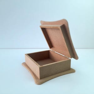 Caja de pañuelos de madera sin terminar - Caja de pañuelos DIY sin pintar, artesanía de madera con forma de corazón y servilletero, decoración del hogar