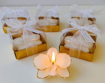 Elegant Wedding Candle Favors and Bridal Shower Gifts