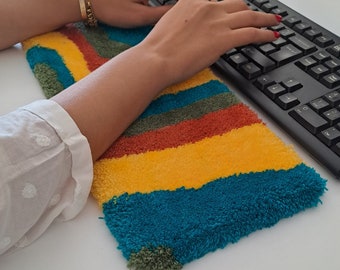 Keyboard Rug Color Wave Soft Touch Rug