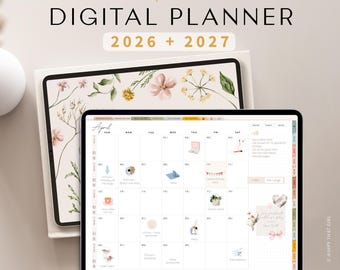 Digital Planner 2026–2027 for iPad | GoodNotes Planner