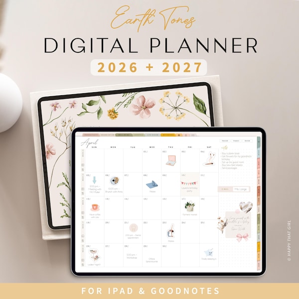 2026 2027 agenda planner - Etsy Portugal