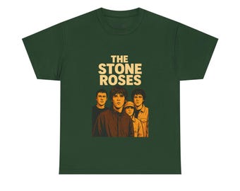 Vintage 90's the Stone Roses Waterfall Album Grey Xlarge T Shirt