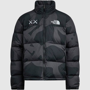 KAWS X the North Face Retro  Nuptse Jacket   Etsy